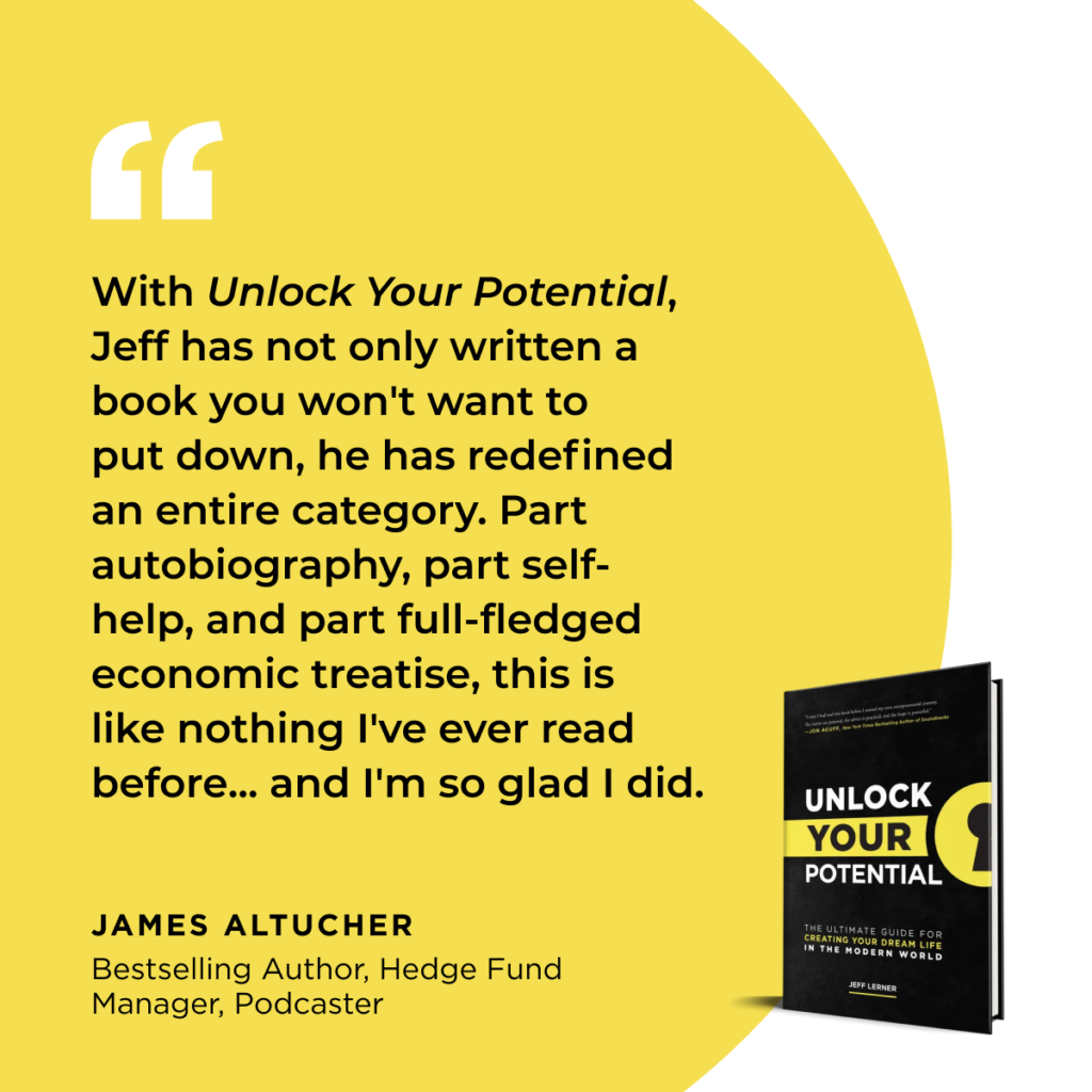 Unlock Your Potential endorsement by James Altucher